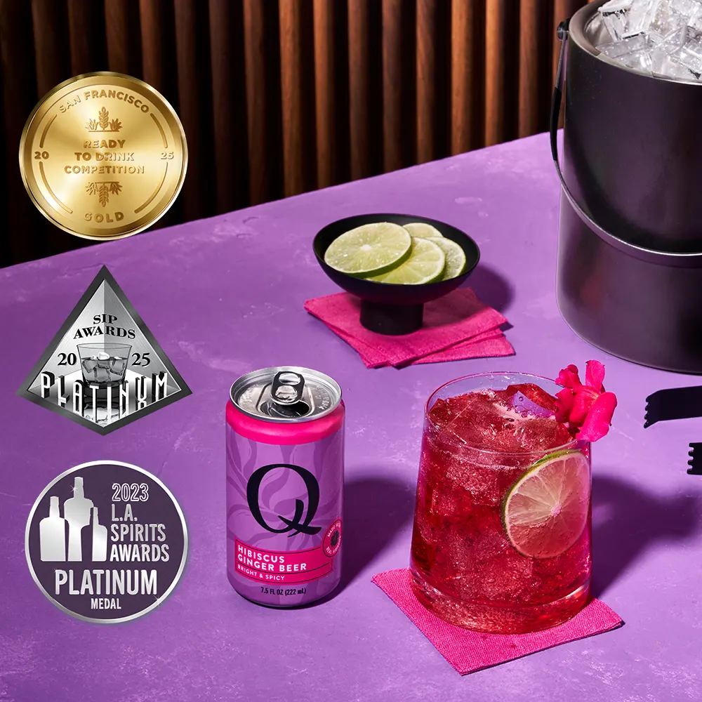 Q Mixers Ginger Beer Hibiscus Lifestyle and Awards